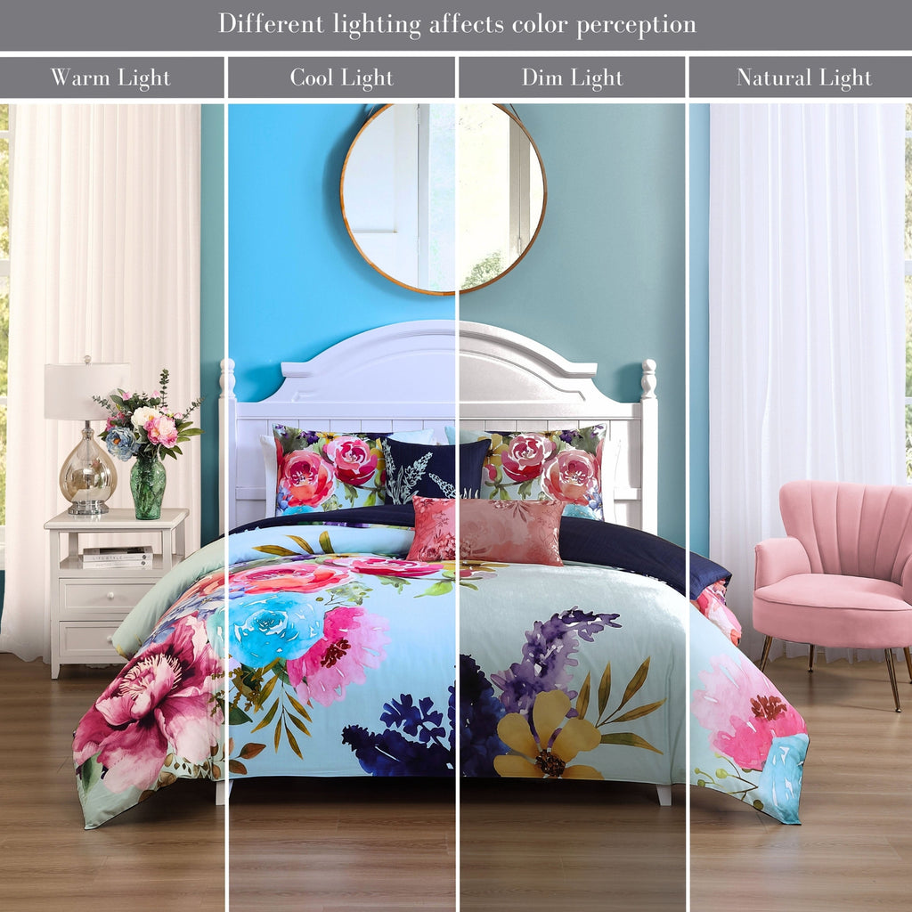 Bebejan Aqua Fiesta 5 Piece Reversible Comforter Set Comforter Sets By Bebejan®