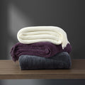 Bebejan Chenille Throw - Ivory Final Sale Throws By US Office - Latest Bedding
