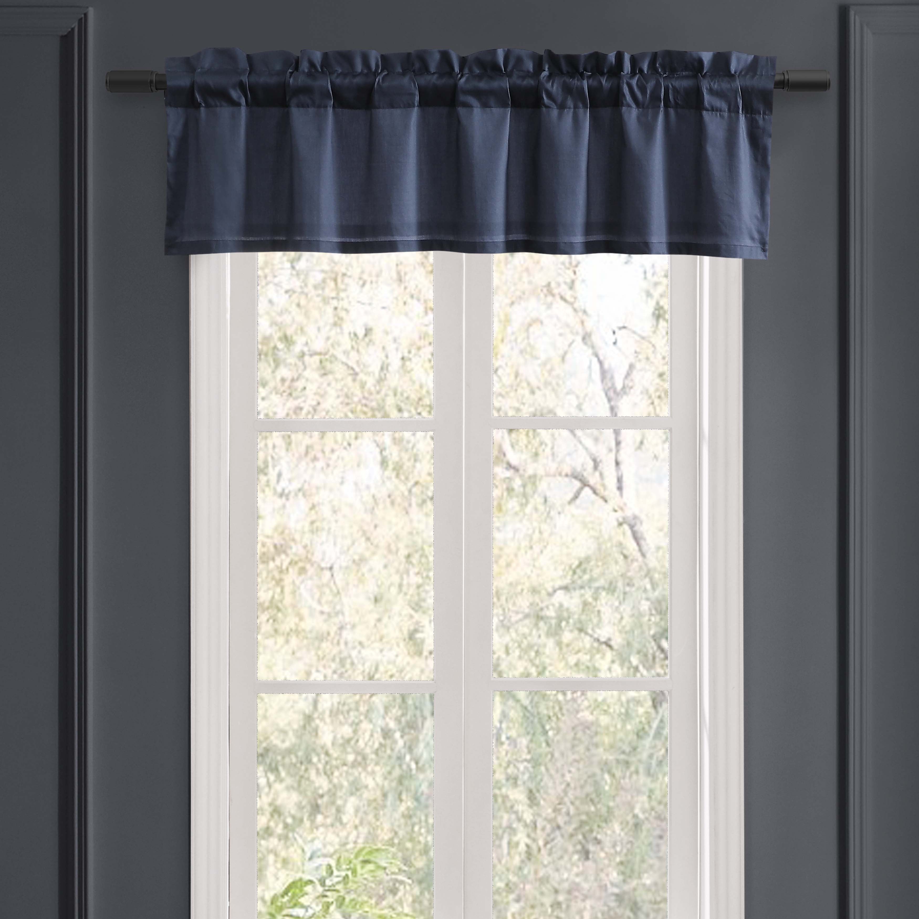 Latest Living Forget Me Not Straight Window Valance