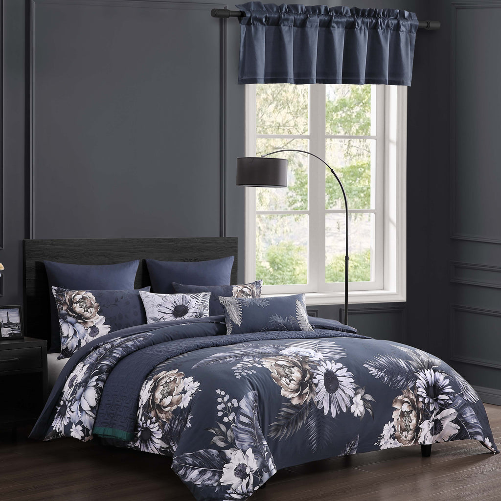 Latest Living Forget Me Not Straight Window Valance