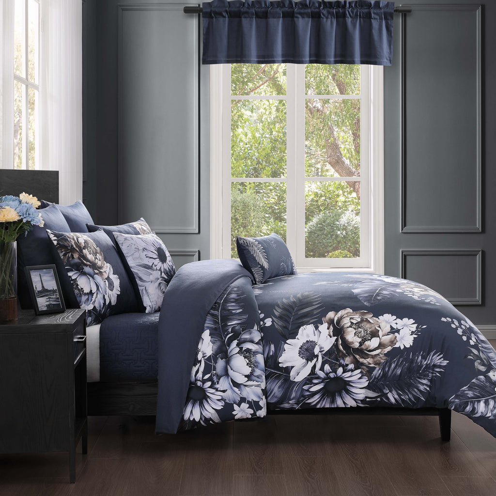 Latest Living Forget Me Not Straight Window Valance