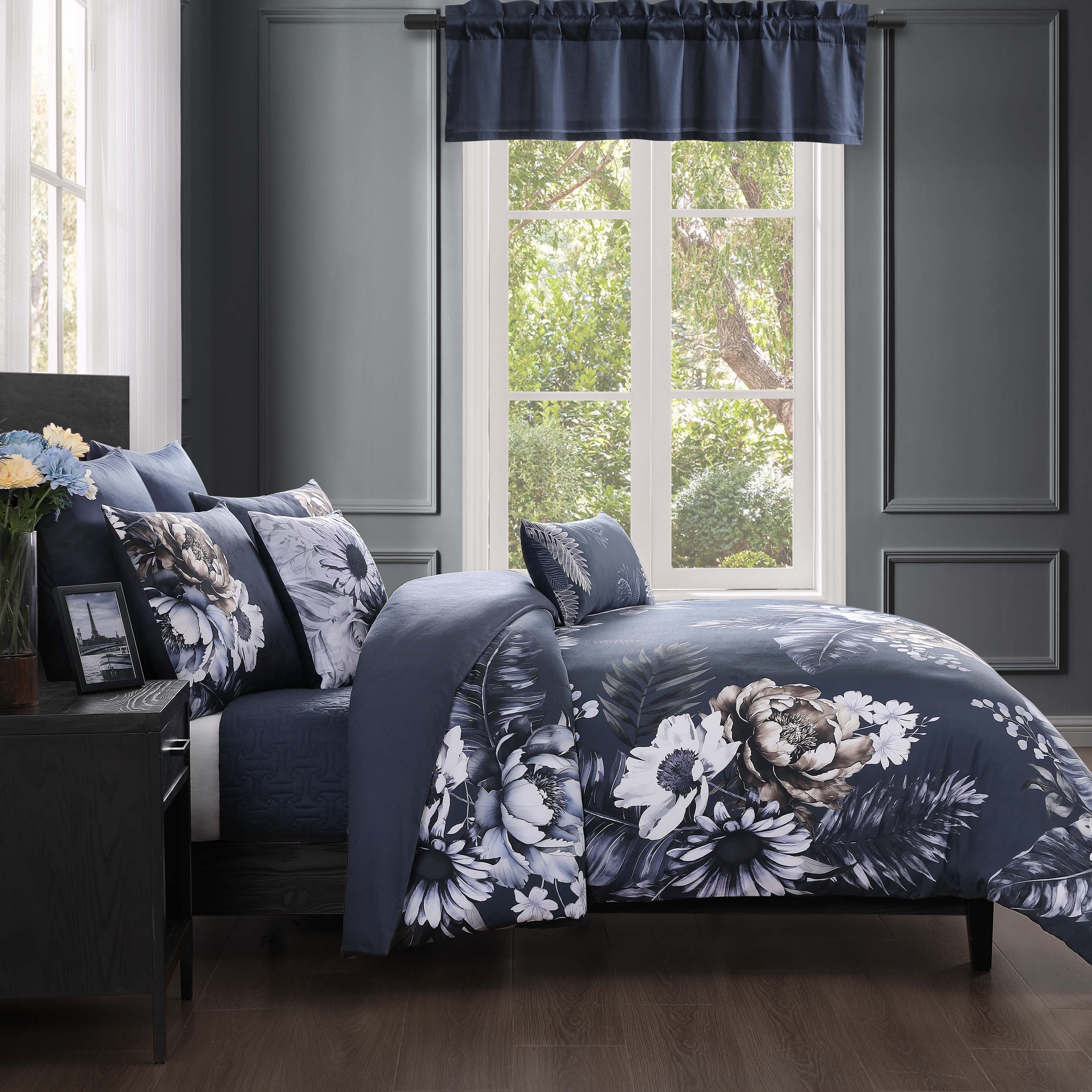 Latest Living Forget Me Not Straight Window Valance