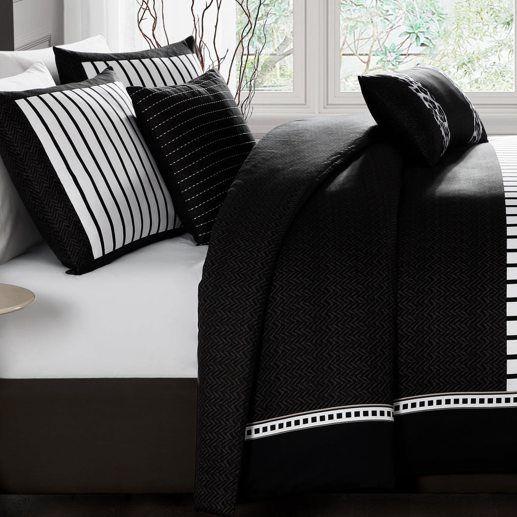 Latest Living Jaguar 5 Piece Reversible Comforter Set