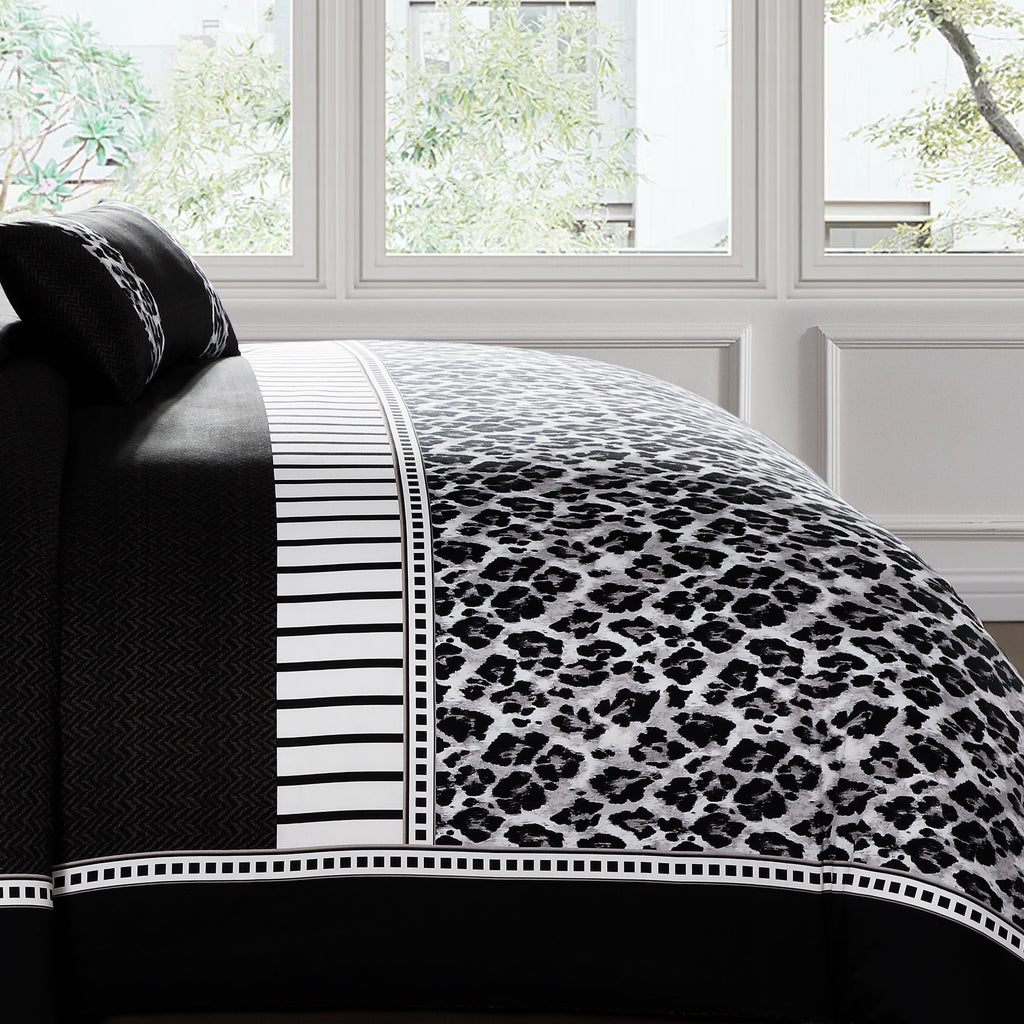Latest Living Jaguar 5 Piece Reversible Comforter Set