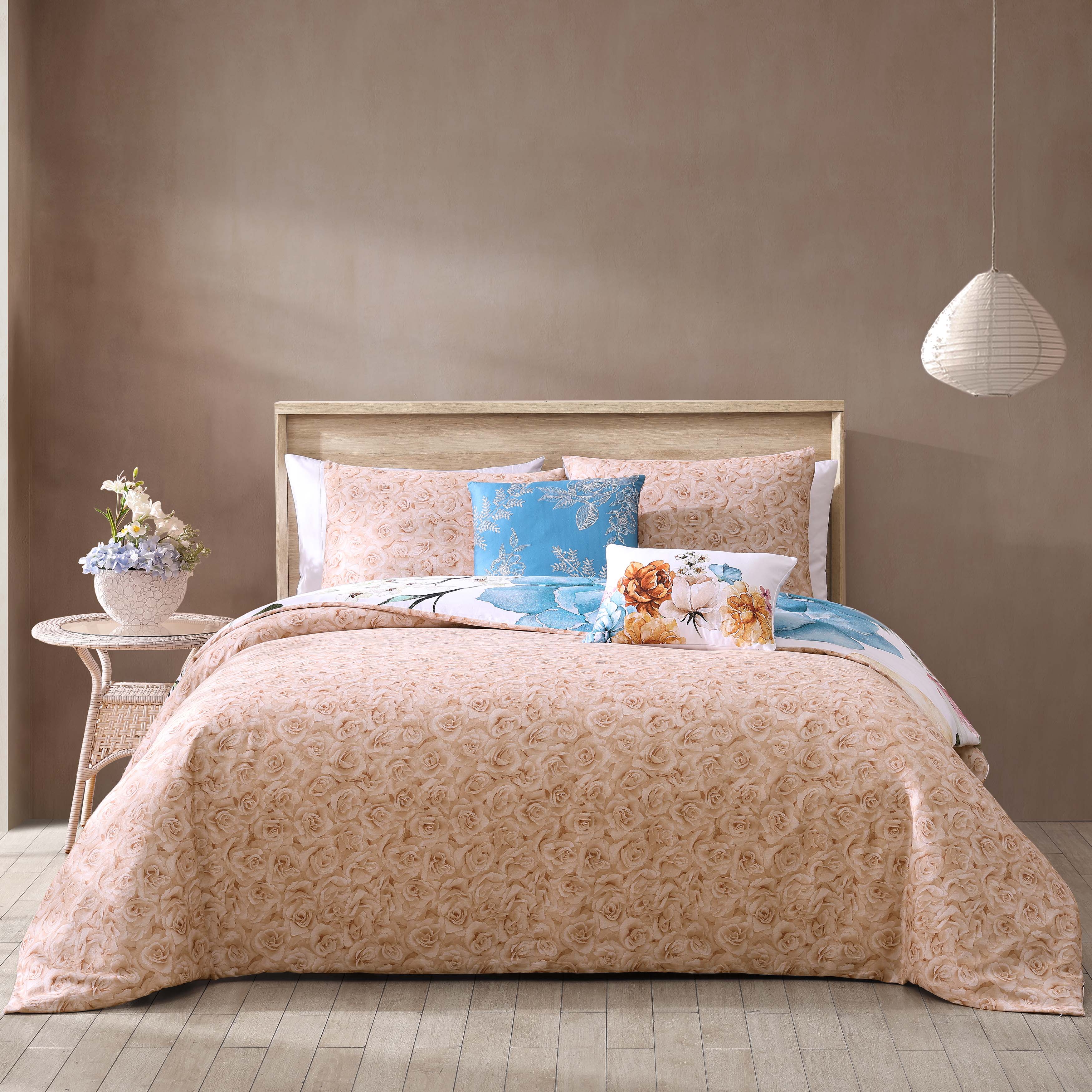 Bebejan Maia Blue 5 Piece Reversible Comforter Set Comforter Sets By Bebejan®