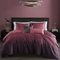 Bebejan Mauve Dreams 5 Piece Reversible Comforter Set - Bebejan