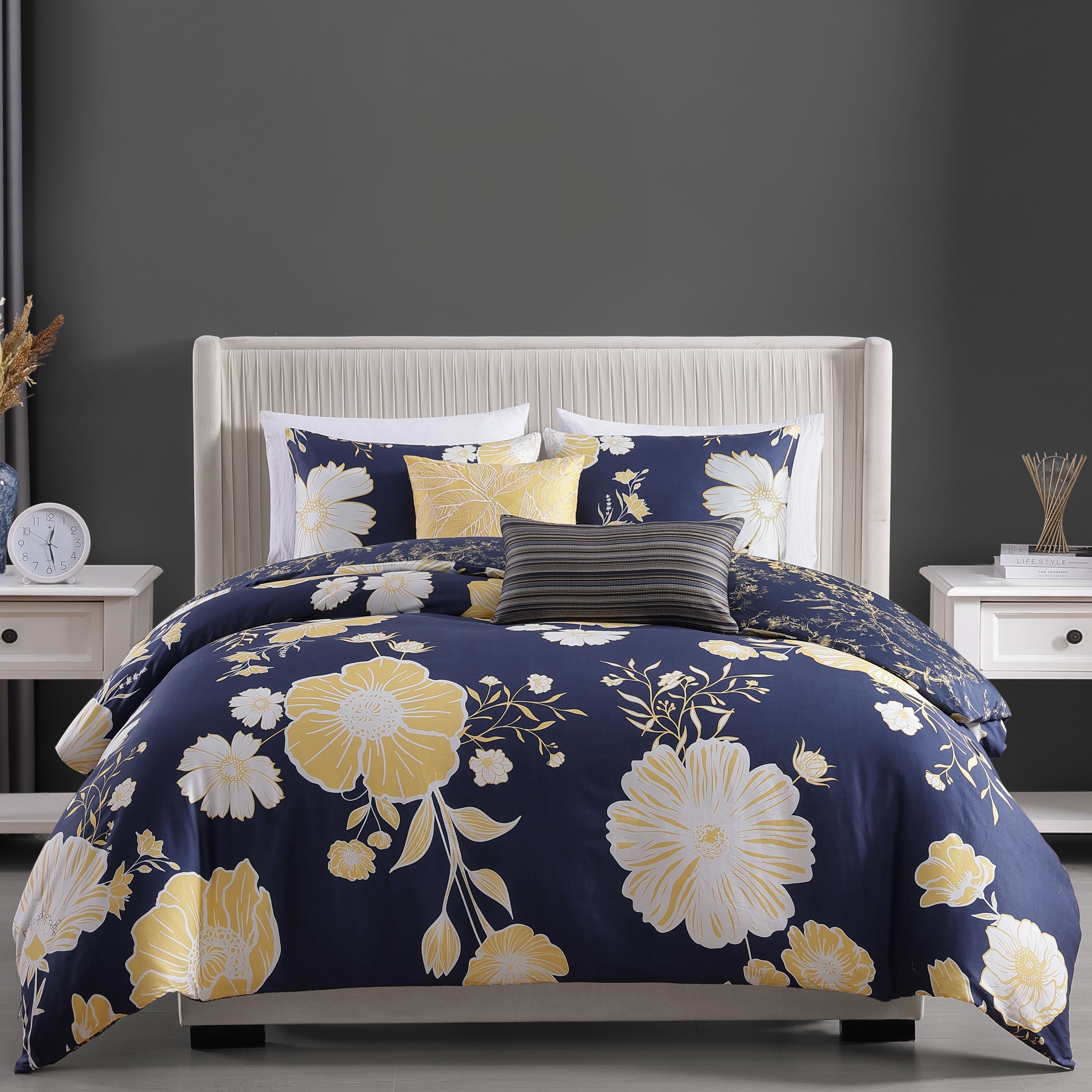 Latest Living Sunglow 5 Piece Reversible Comforter Set