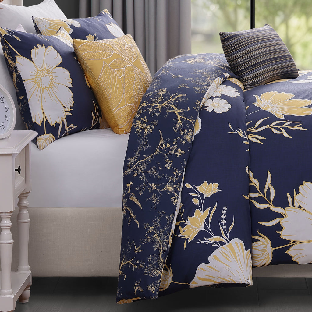Latest Living Sunglow 5 Piece Reversible Comforter Set