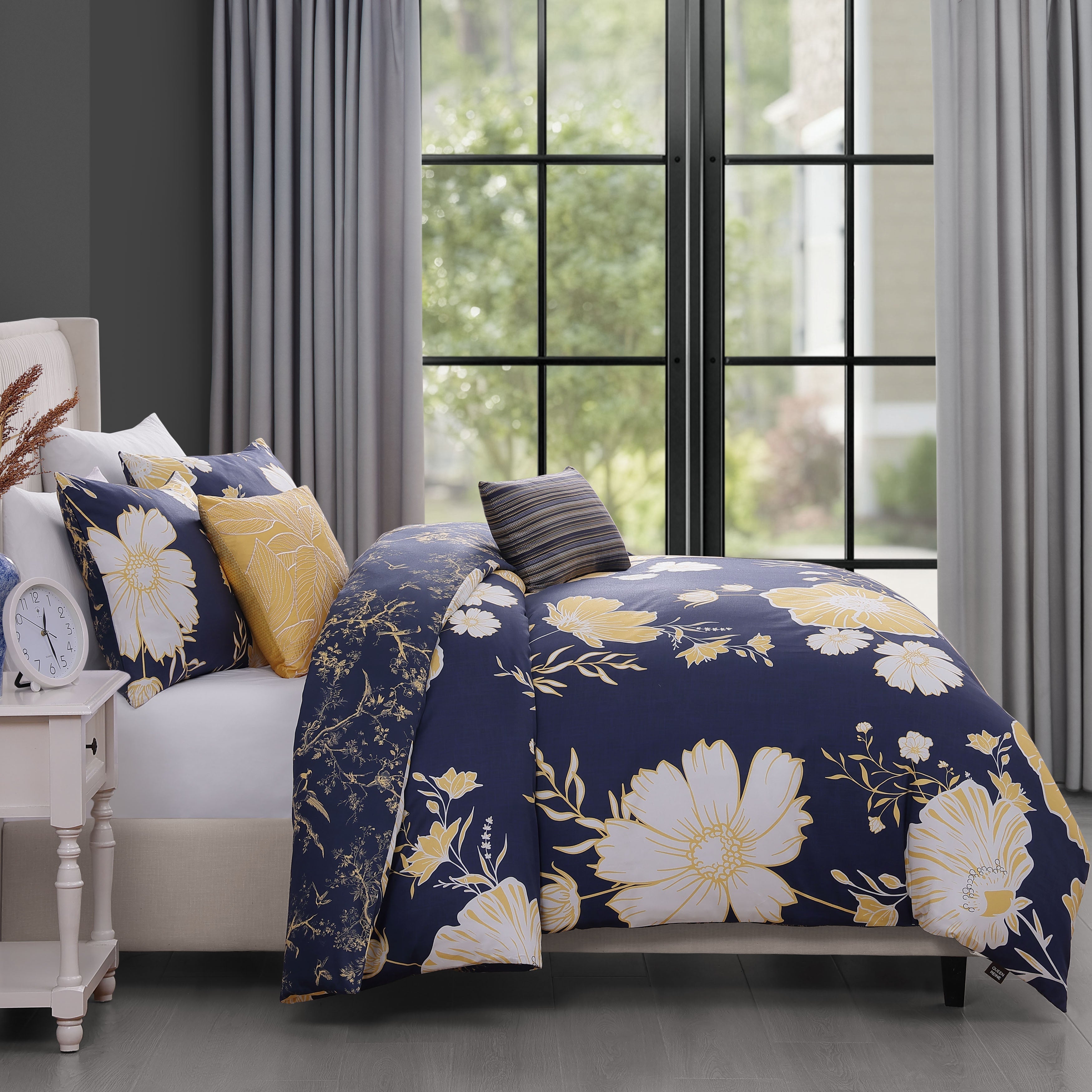 Latest Living Sunglow 5 Piece Reversible Comforter Set
