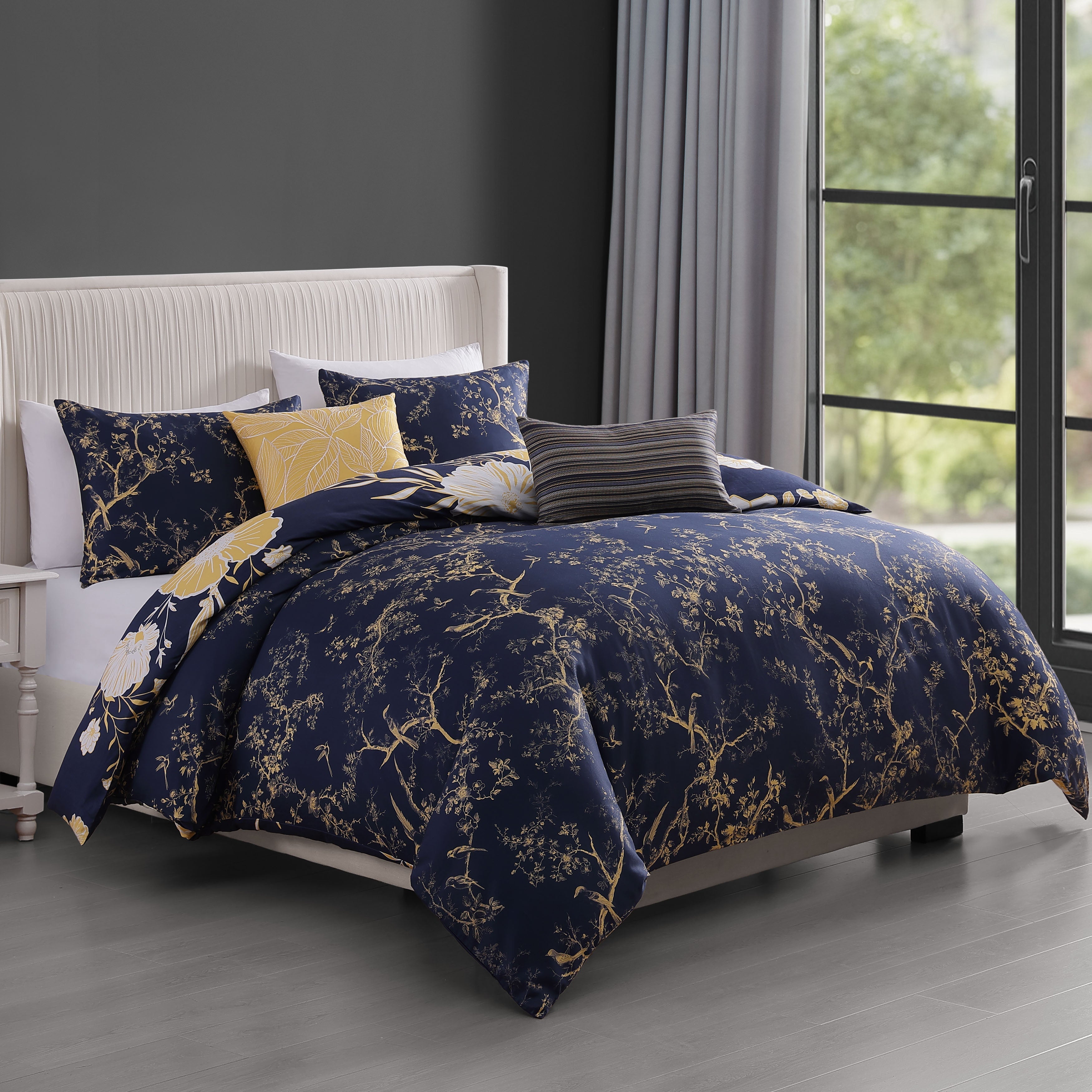 Latest Living Sunglow 5 Piece Reversible Comforter Set