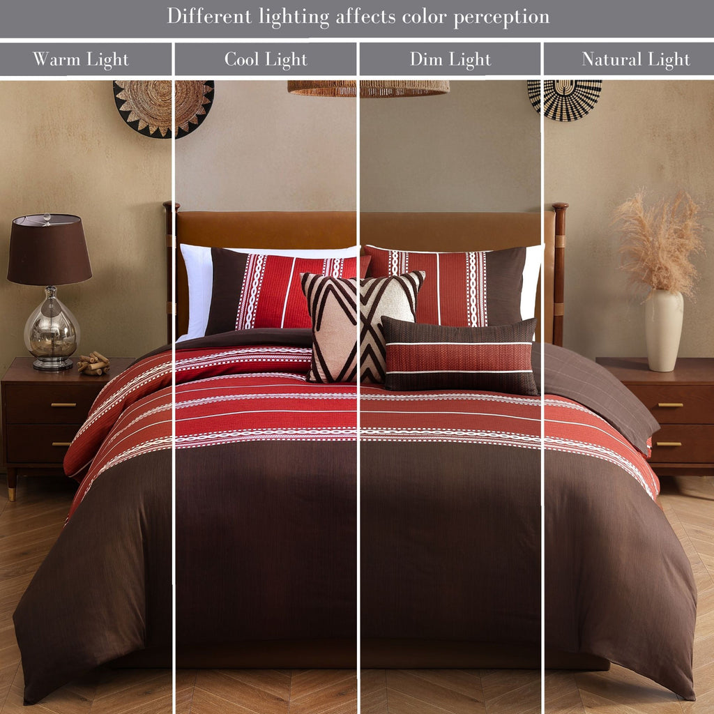Latest Living Terra Spice 5 Piece Reversible Comforter Set