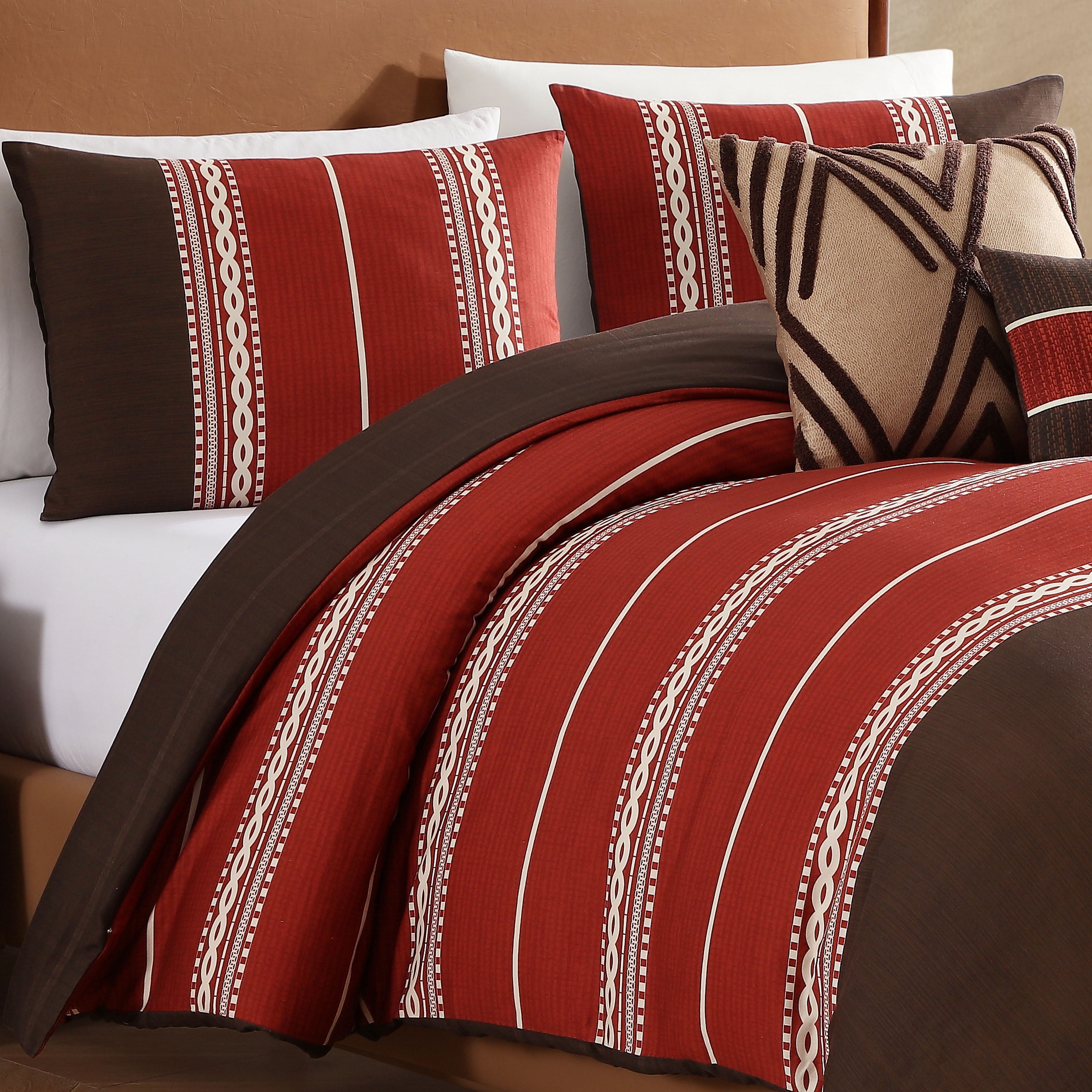 Latest Living Terra Spice 5 Piece Reversible Comforter Set