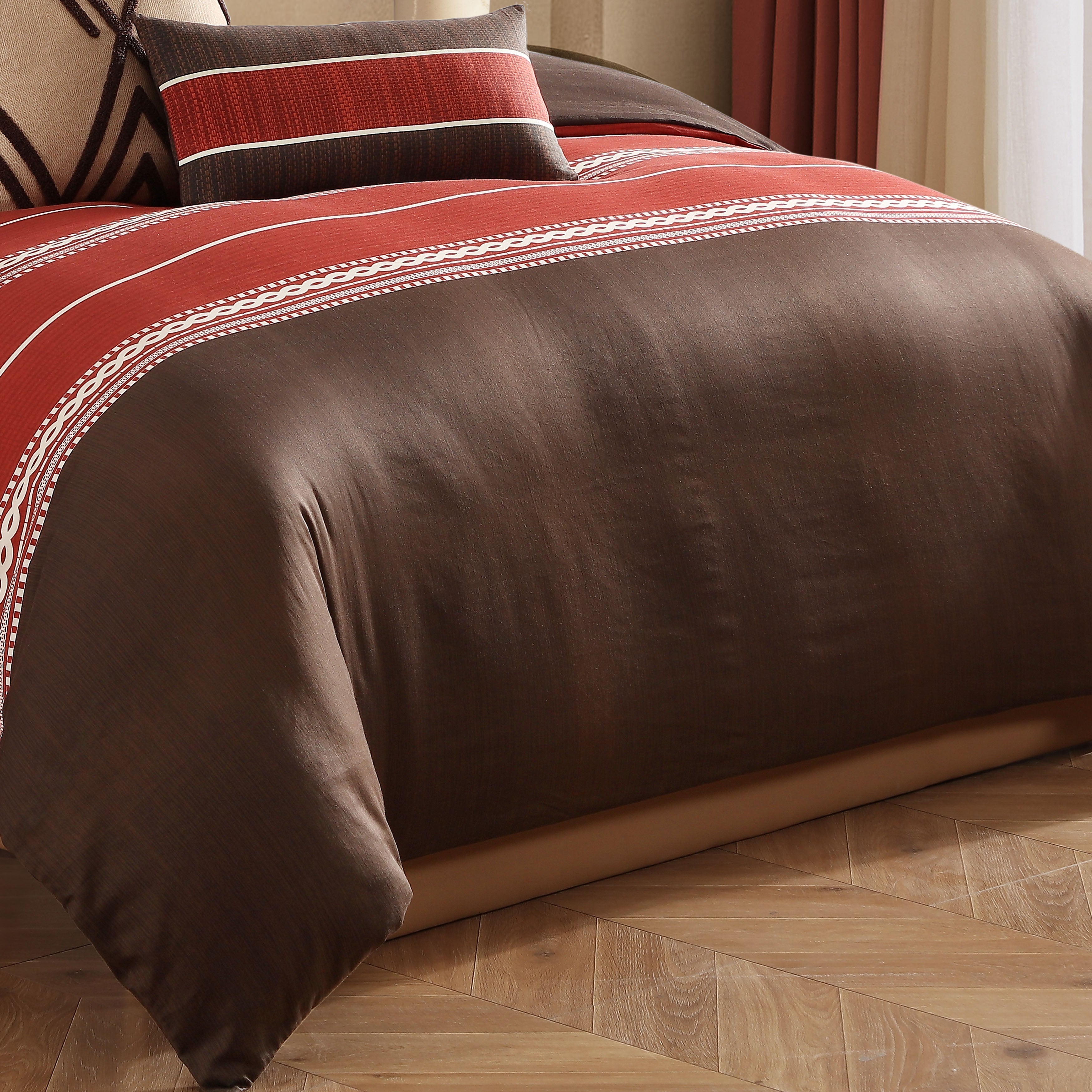 Latest Living Terra Spice 5 Piece Reversible Comforter Set