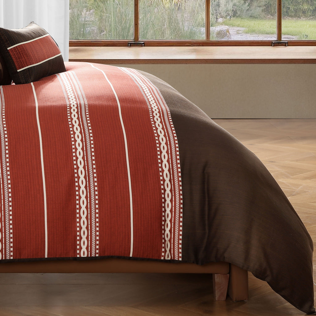 Latest Living Terra Spice 5 Piece Reversible Comforter Set