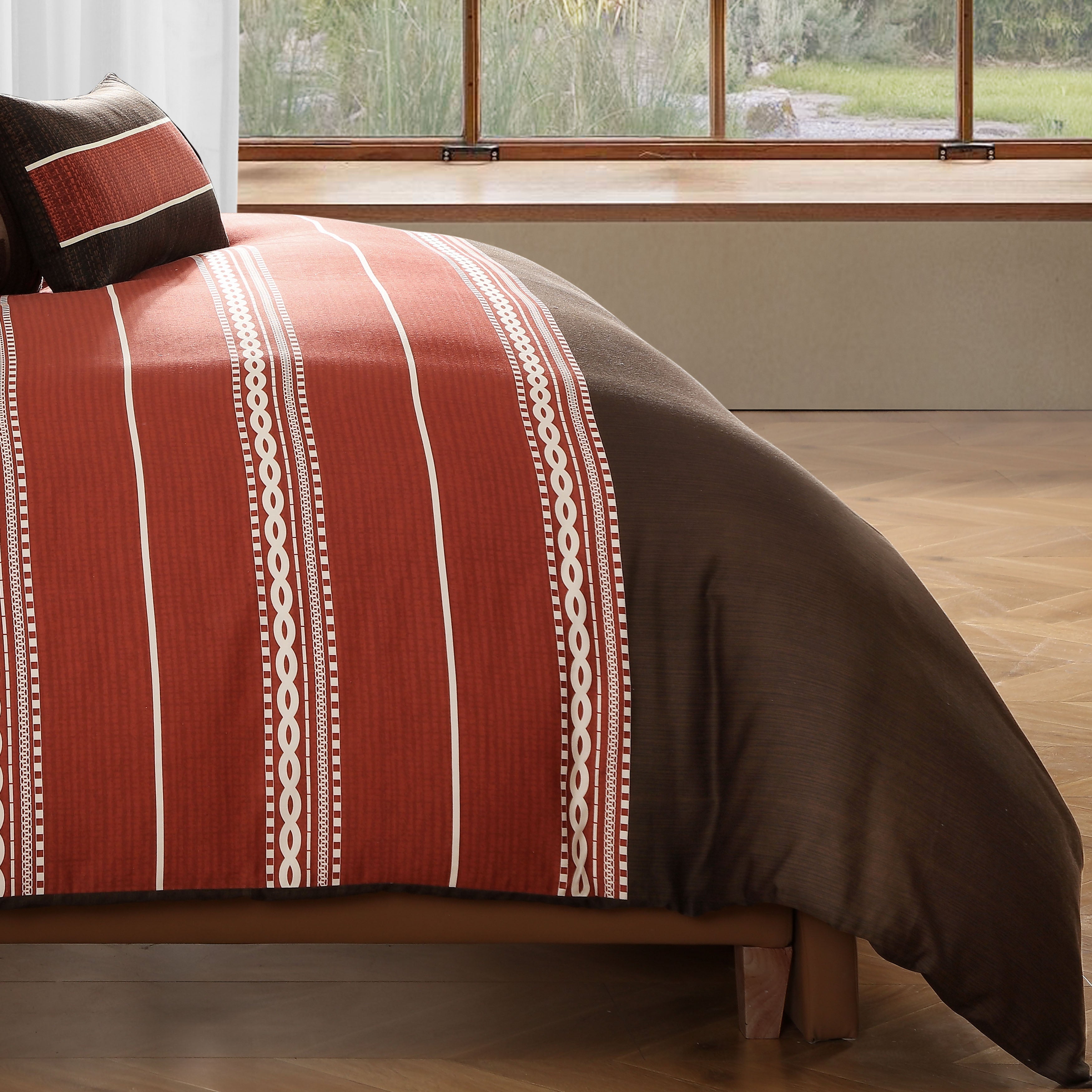 Latest Living Terra Spice 5 Piece Reversible Comforter Set