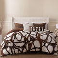Bebejan Toffee Web 5 Piece Reversible Comforter Set