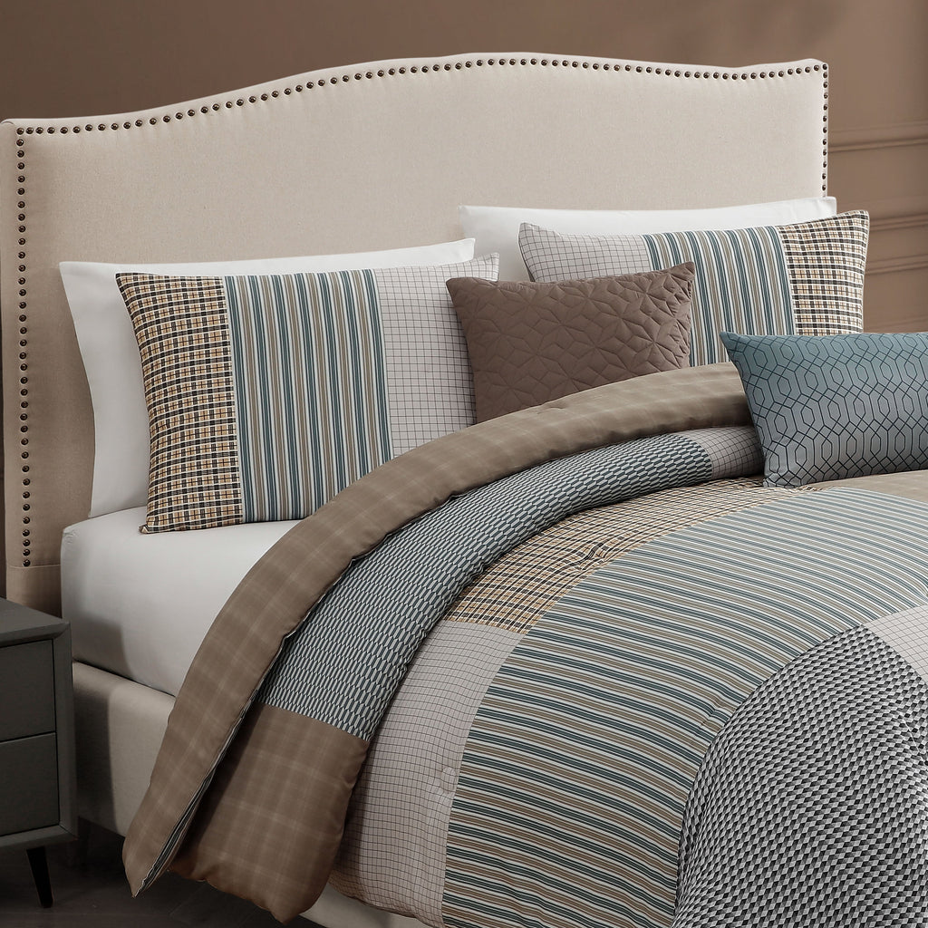 Bebejan Tranquil Patch 5 Piece Reversible Comforter Set