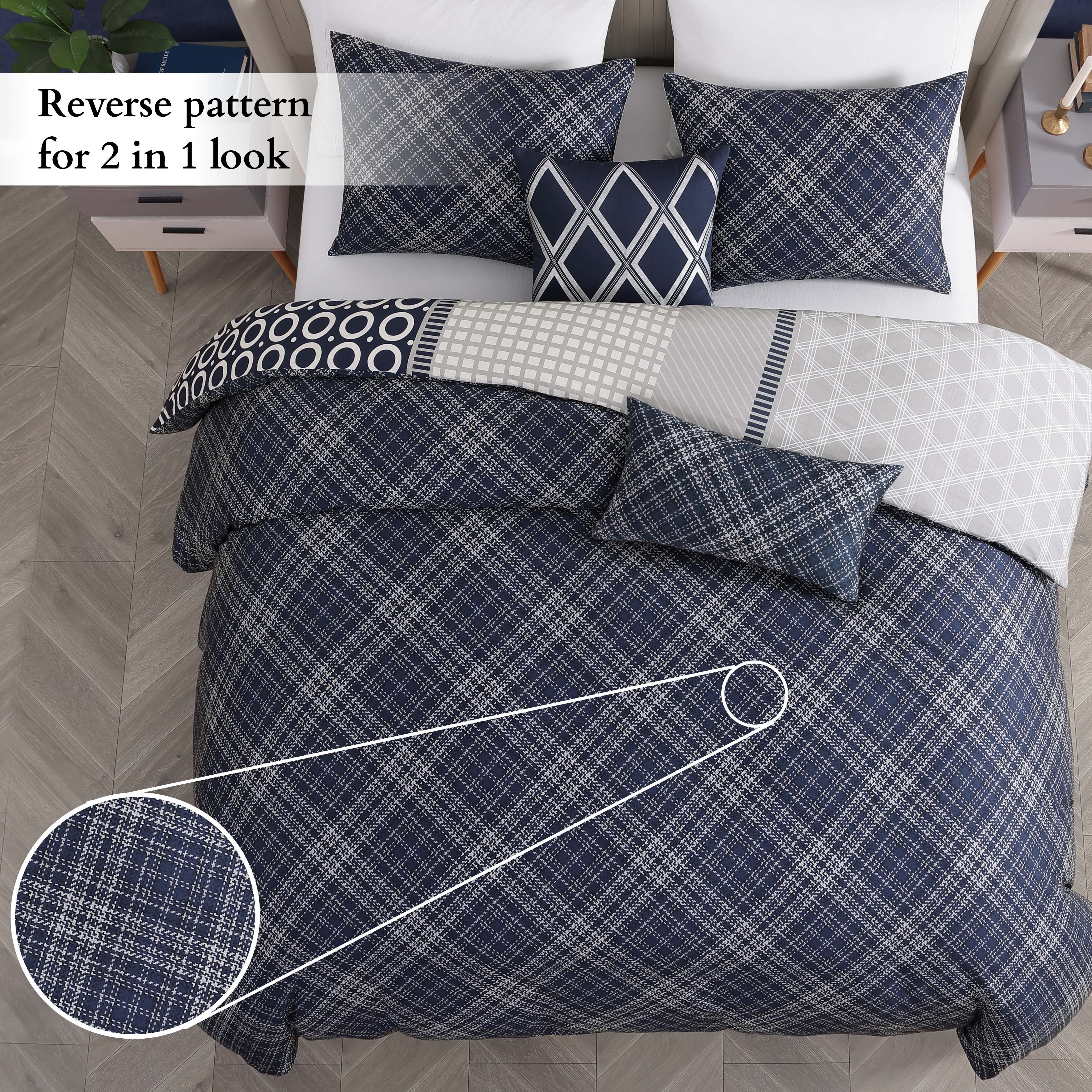 Latest Living Vertigeo 5 Piece Reversible Comforter Set