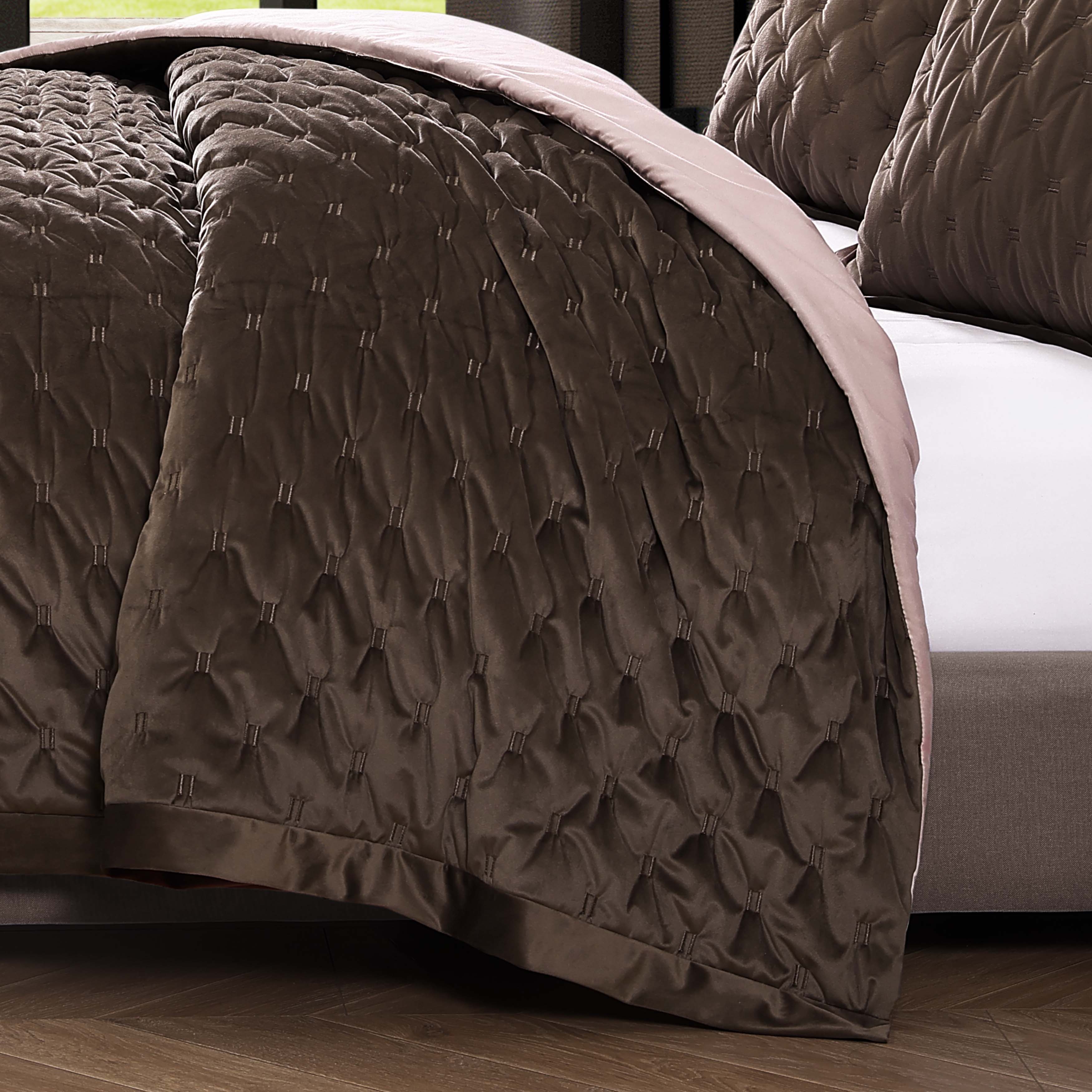 Bebejan 3 Piece Velvet Comforter Set Comforter Sets By Bebejan®