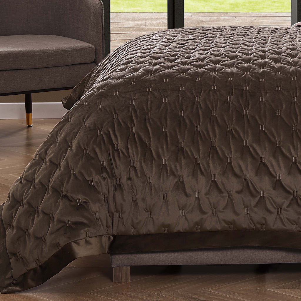 Bebejan 3 Piece Velvet Comforter Set Comforter Sets By Bebejan®