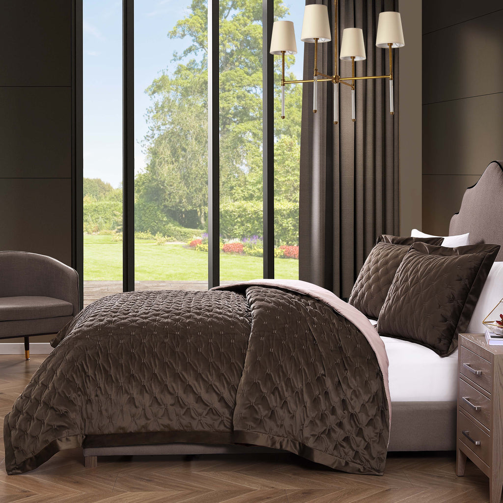 Bebejan 3 Piece Velvet Comforter Set Comforter Sets By Bebejan®