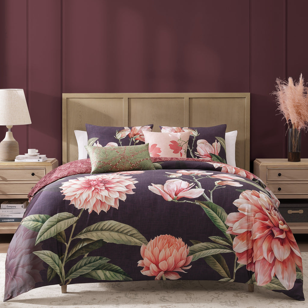Latest Living Blush Serenade 5 Piece Reversible Comforter Set