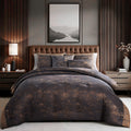 Latest Living Texture Jacquard 5 Piece Comforter Set