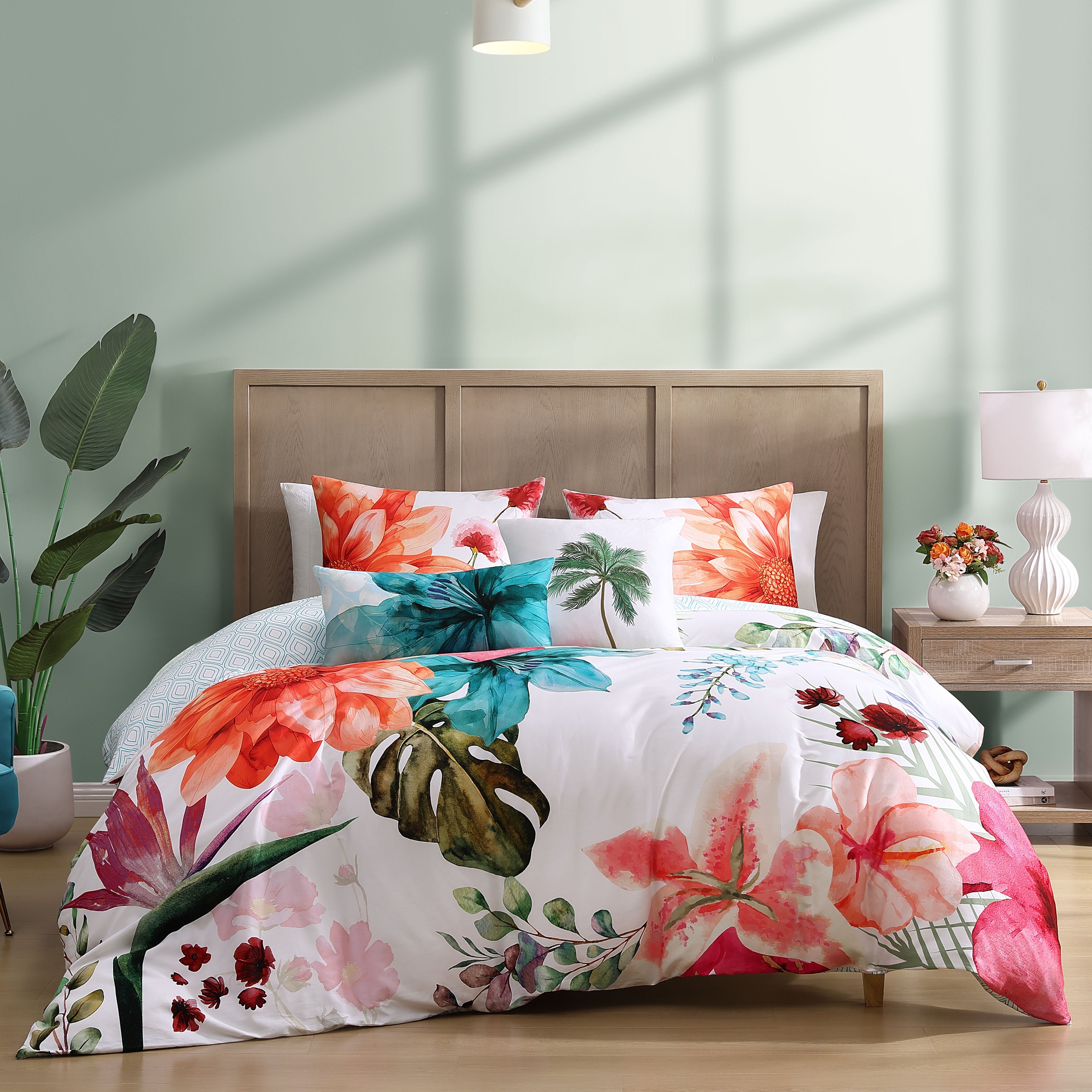 Latest Living Eden's Embrace 5 Piece Reversible Comforter Set