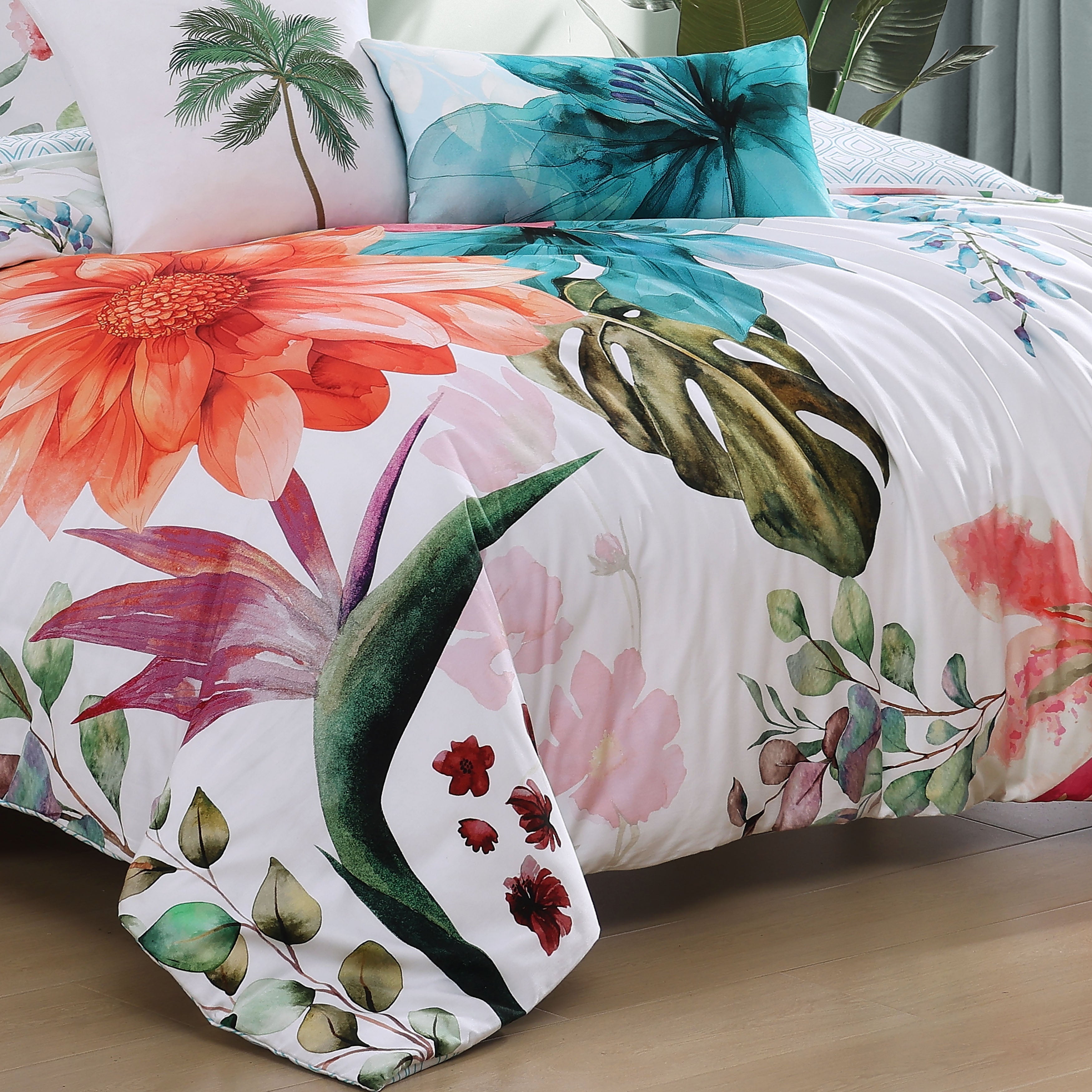 Latest Living Eden's Embrace 5 Piece Reversible Comforter Set