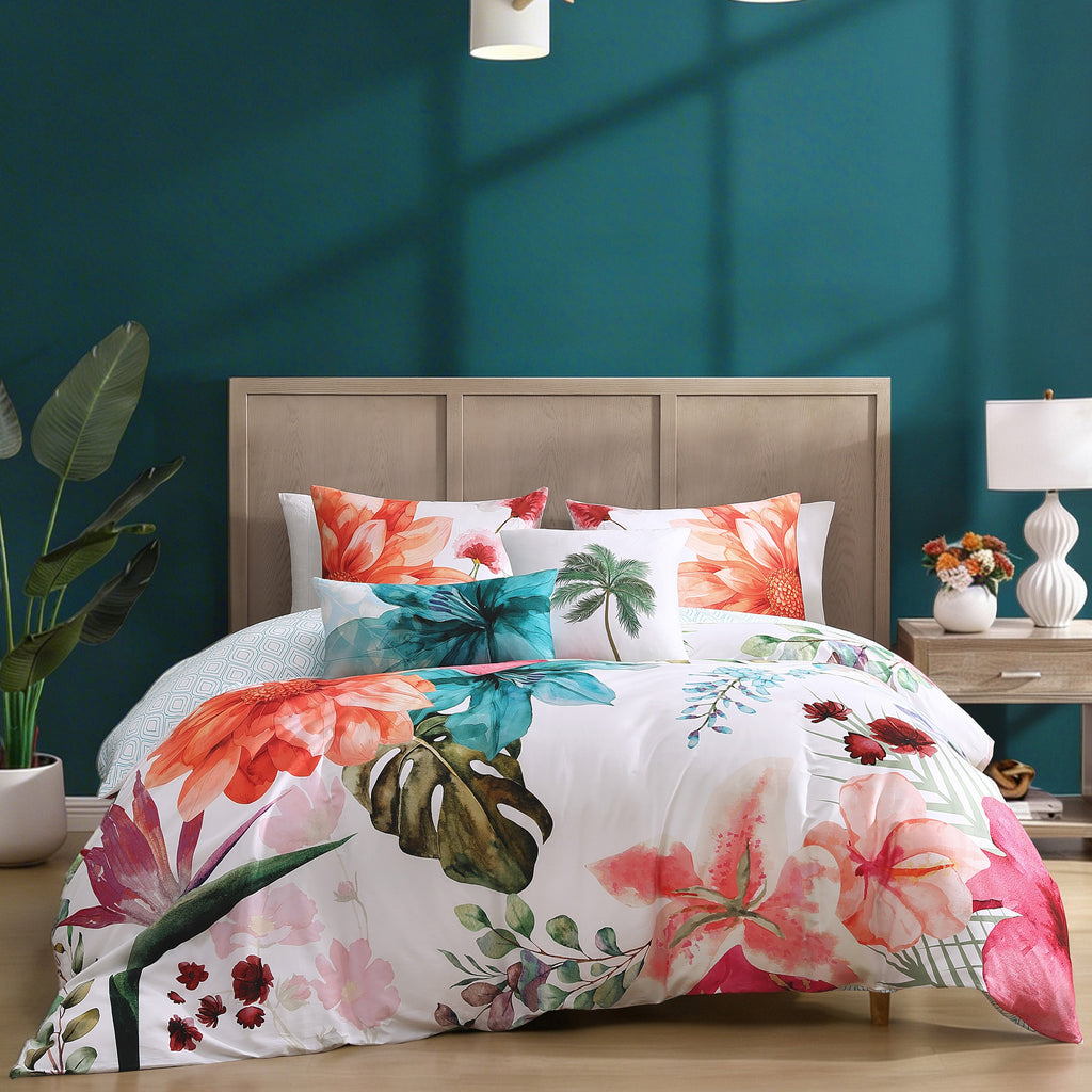 Latest Living Eden's Embrace 5 Piece Reversible Comforter Set