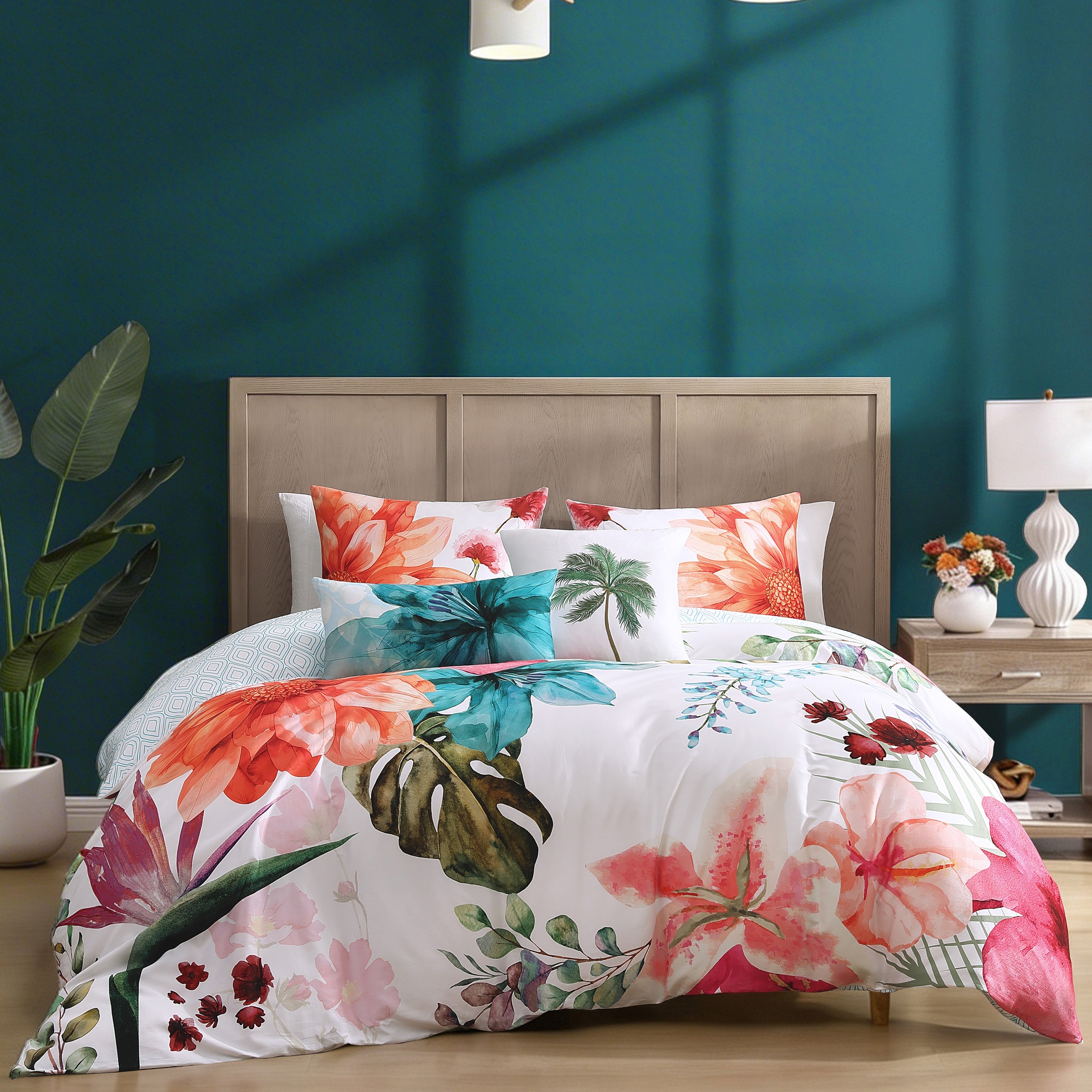 Latest Living Eden's Embrace 5 Piece Reversible Comforter Set