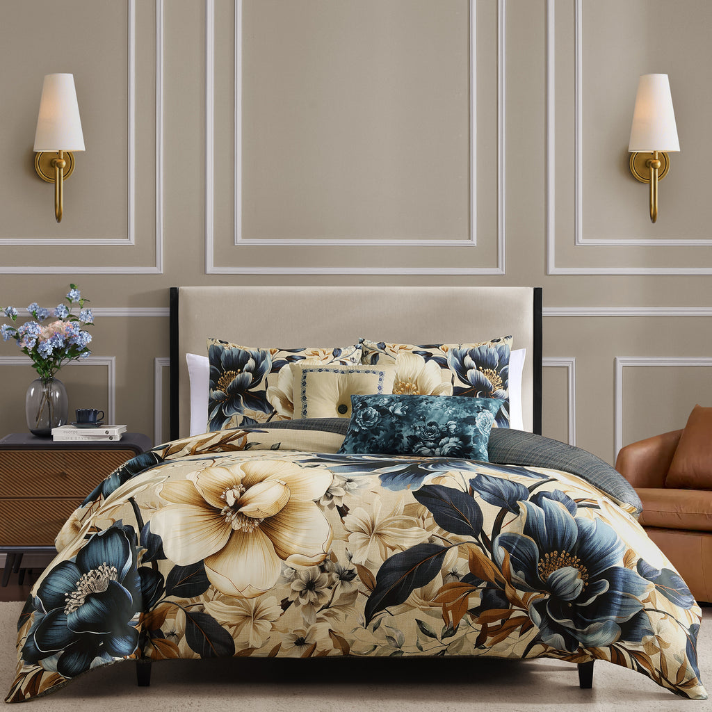 Latest Living English Manor 5 Piece Reversible Comforter Set