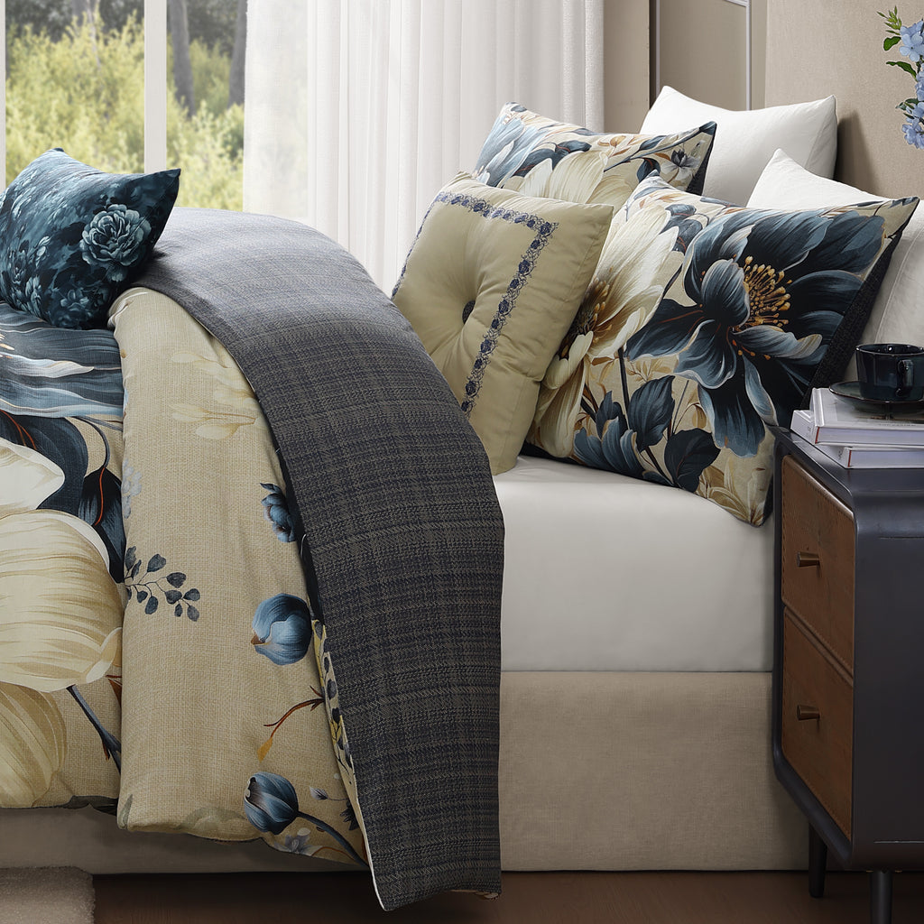 Latest Living English Manor 5 Piece Reversible Comforter Set
