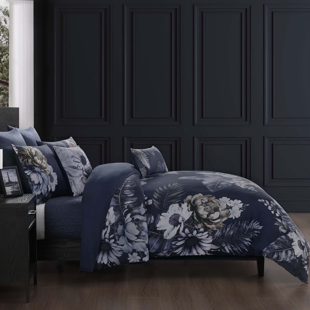 Bebejan Forget Me Not 5 Piece Reversible Comforter Set