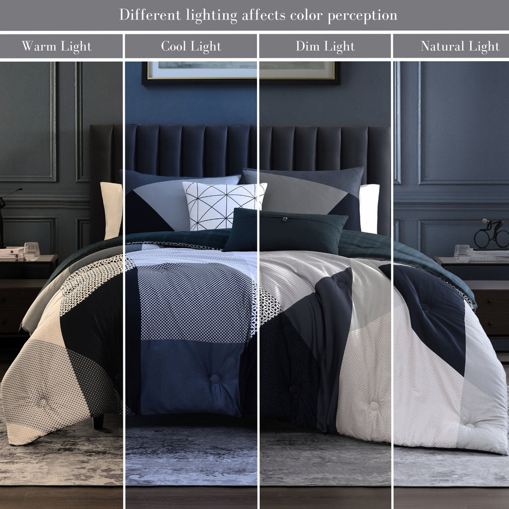 Bebejan Geo Fusion 5 Piece Reversible Comforter Set