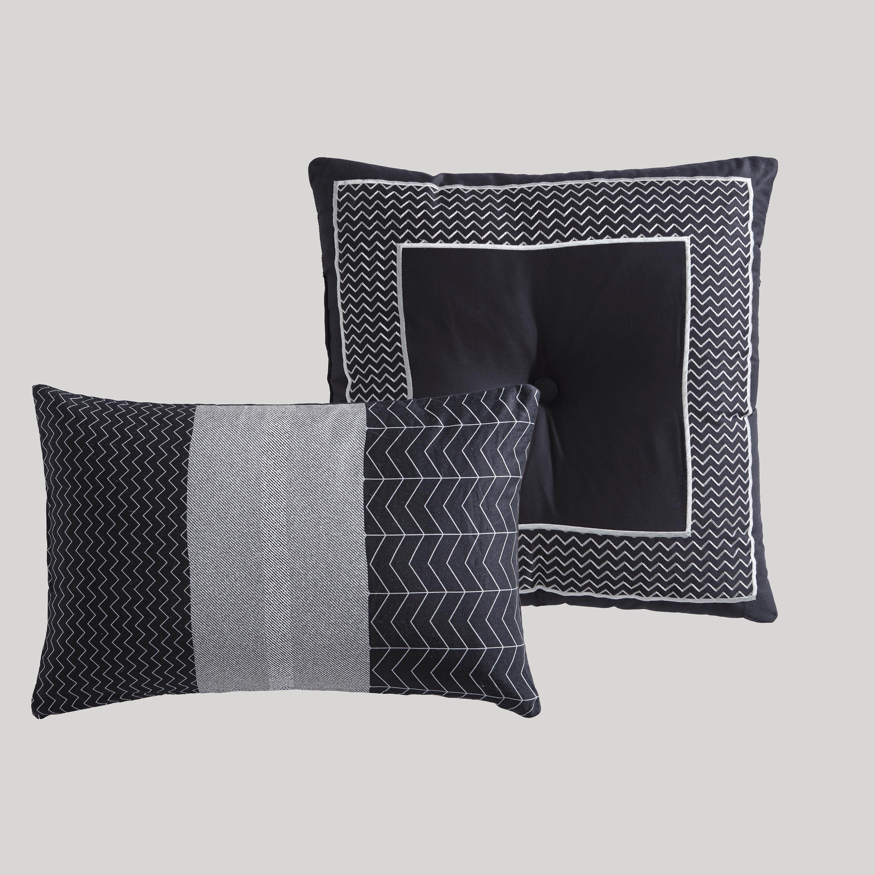 Bebejan Kyle Black 5 Piece Reversible Comforter Set Comforter Sets By Bebejan®