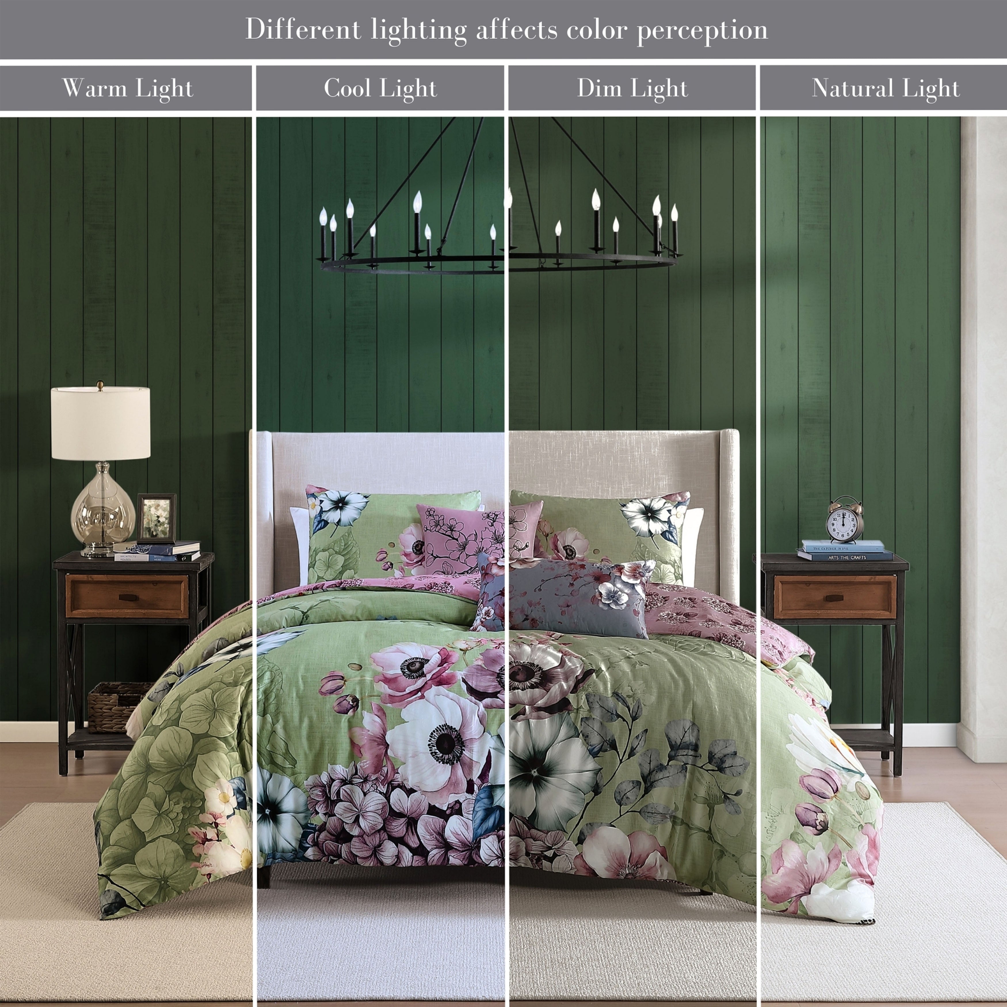 Bebejan Lilac Cascade 5 Piece Reversible Comforter Set Comforter Sets By Bebejan®