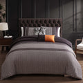 Latest Living Linear Luxe 5 Piece Reversible Comforter Set Comforter Sets By Latest Living