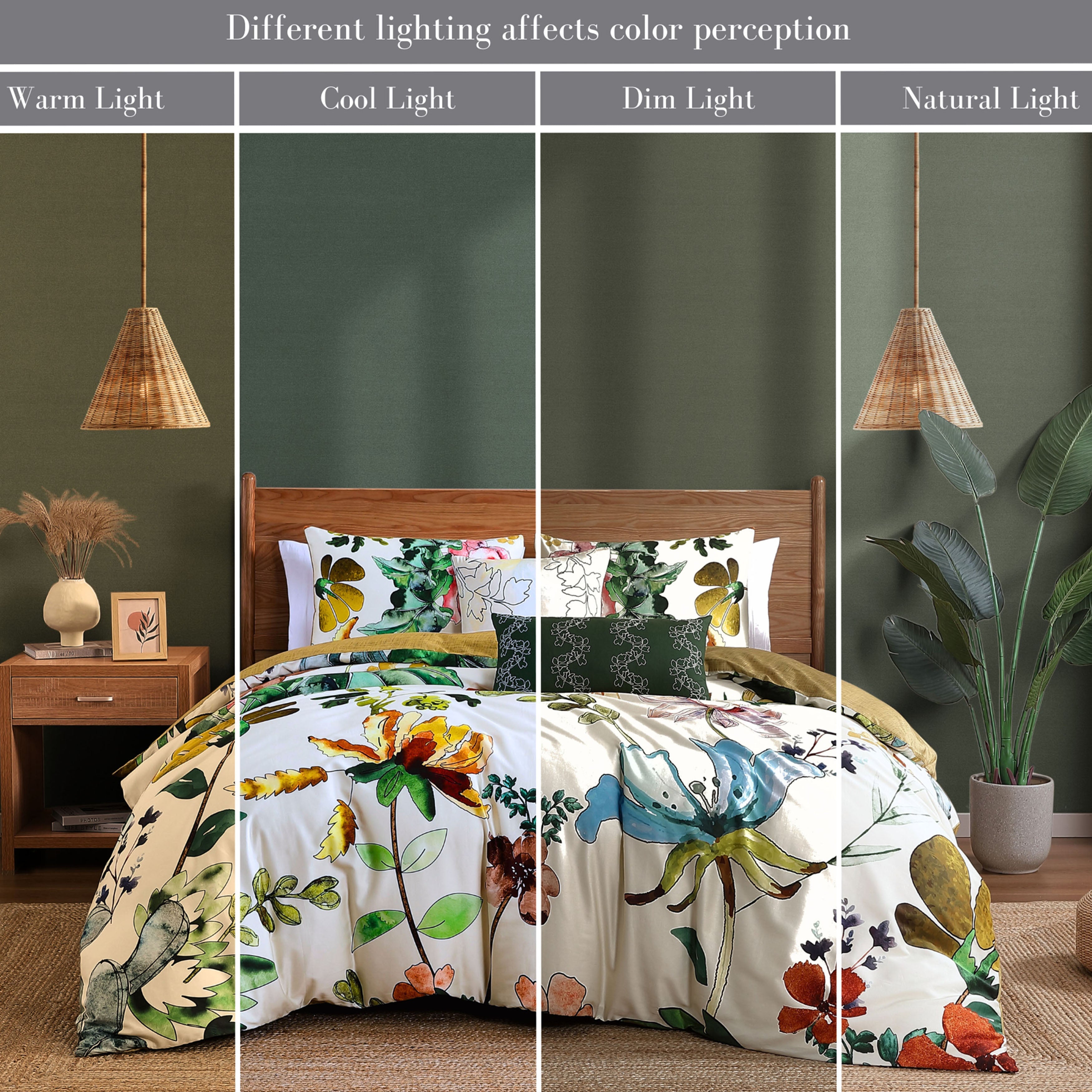 Latest Living Radiance 5 Piece Reversible Comforter Set