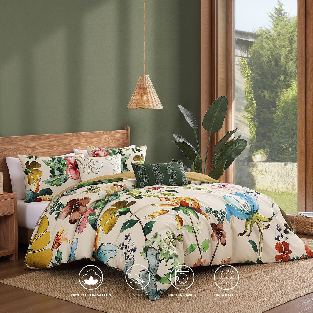 Latest Living Radiance 5 Piece Reversible Comforter Set