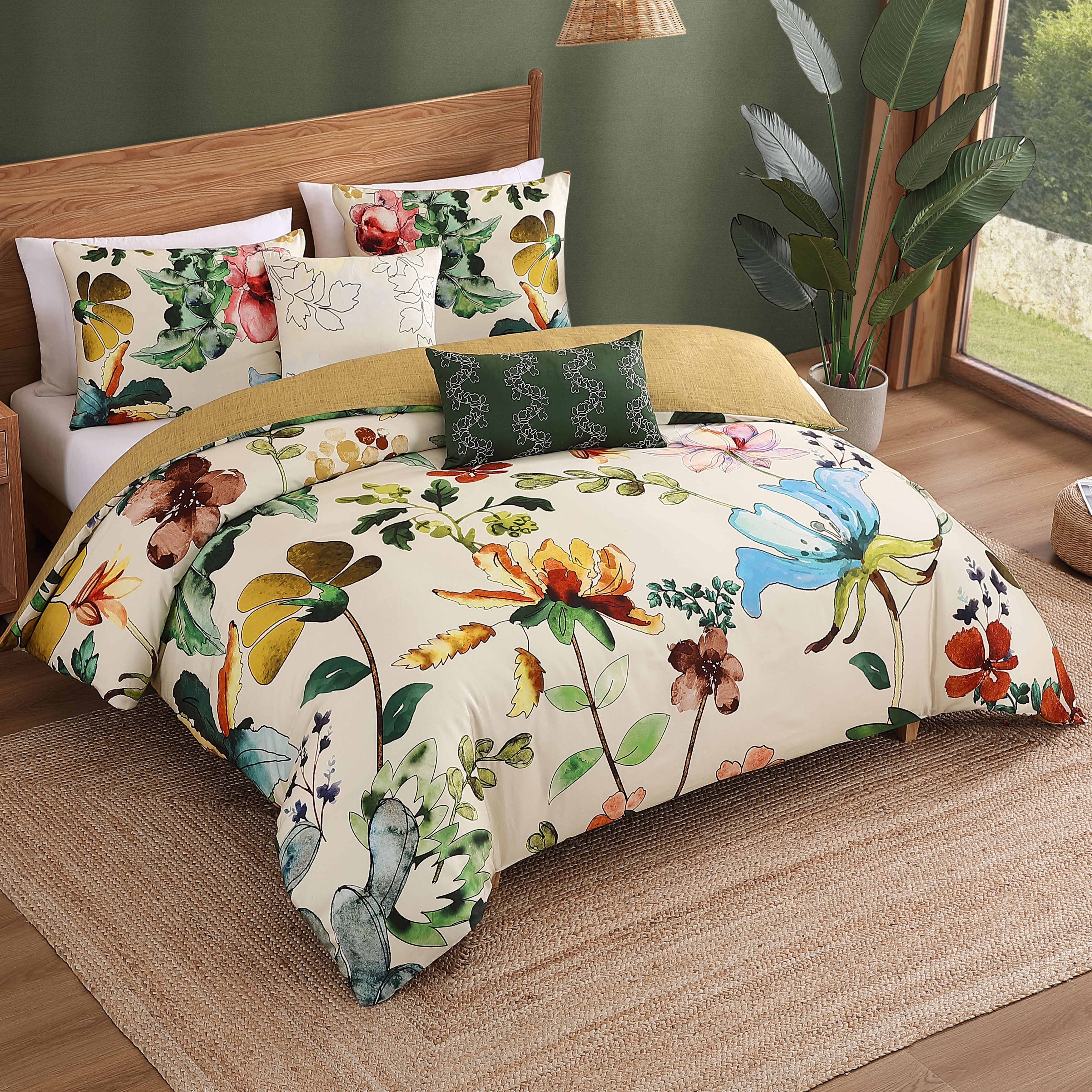 Latest Living Radiance 5 Piece Reversible Comforter Set