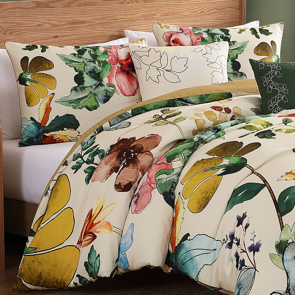 Latest Living Radiance 5 Piece Reversible Comforter Set