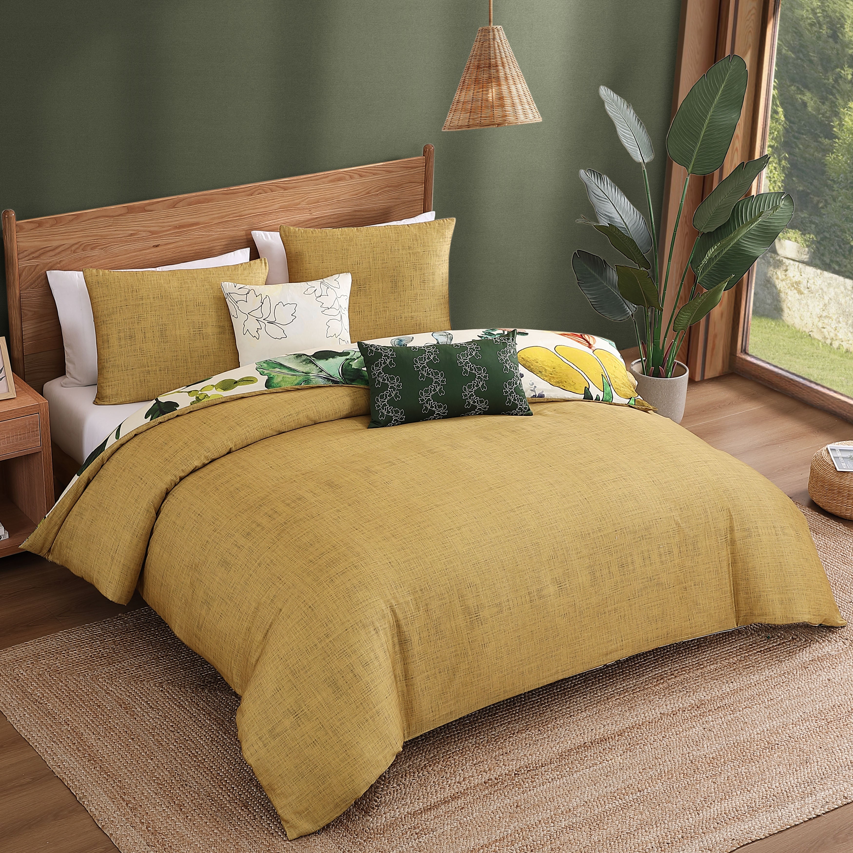 Latest Living Radiance 5 Piece Reversible Comforter Set