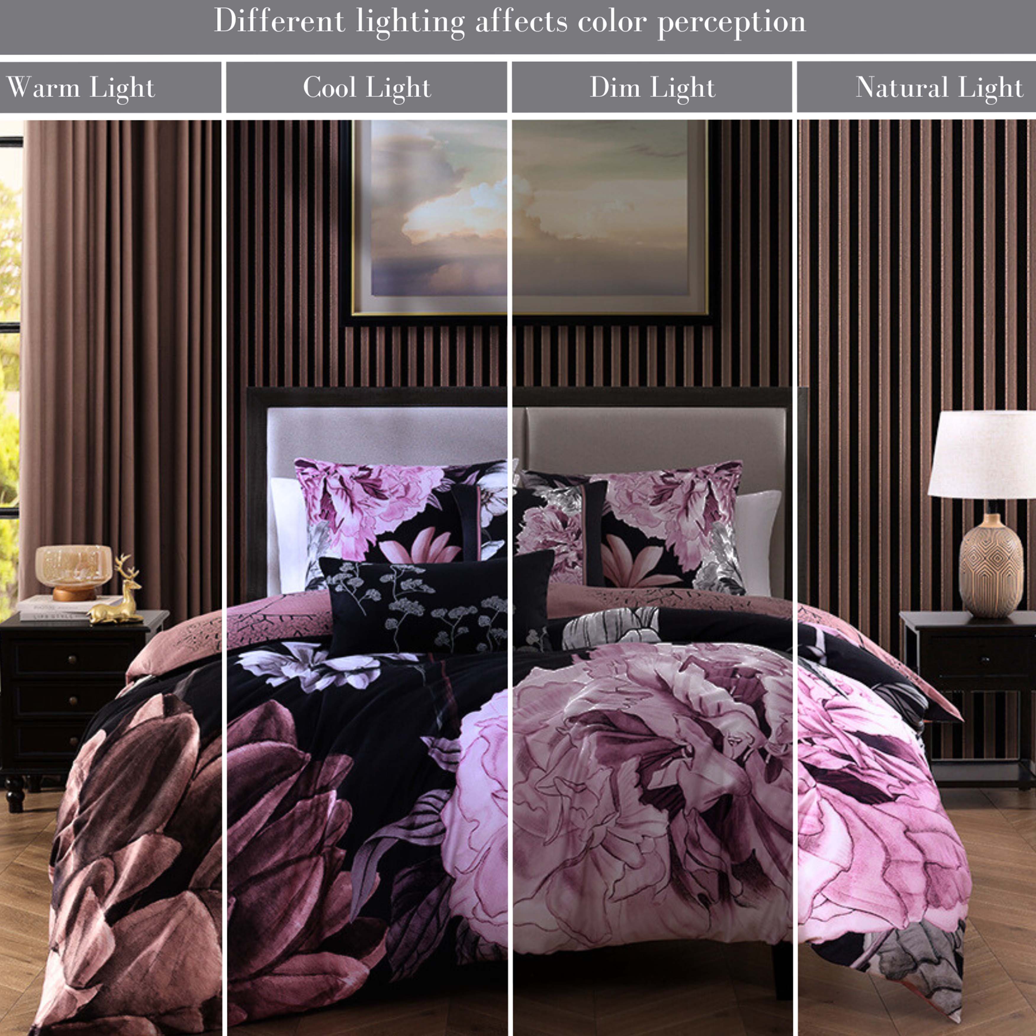 Bebejan Midnight Meadow 5 Piece Reversible Comforter Set Comforter Sets By Bebejan®