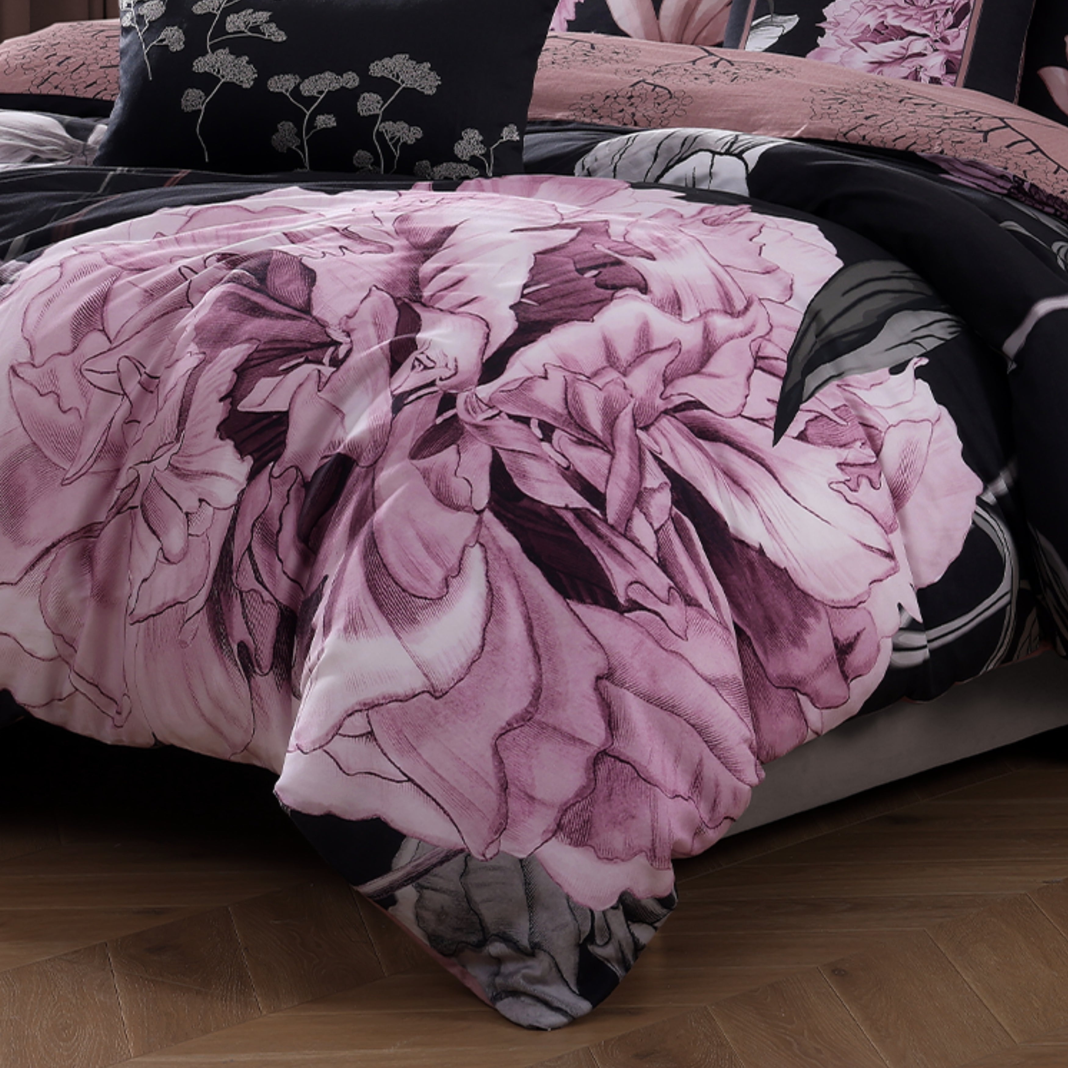 Bebejan Midnight Meadow 5 Piece Reversible Comforter Set Comforter Sets By Bebejan®