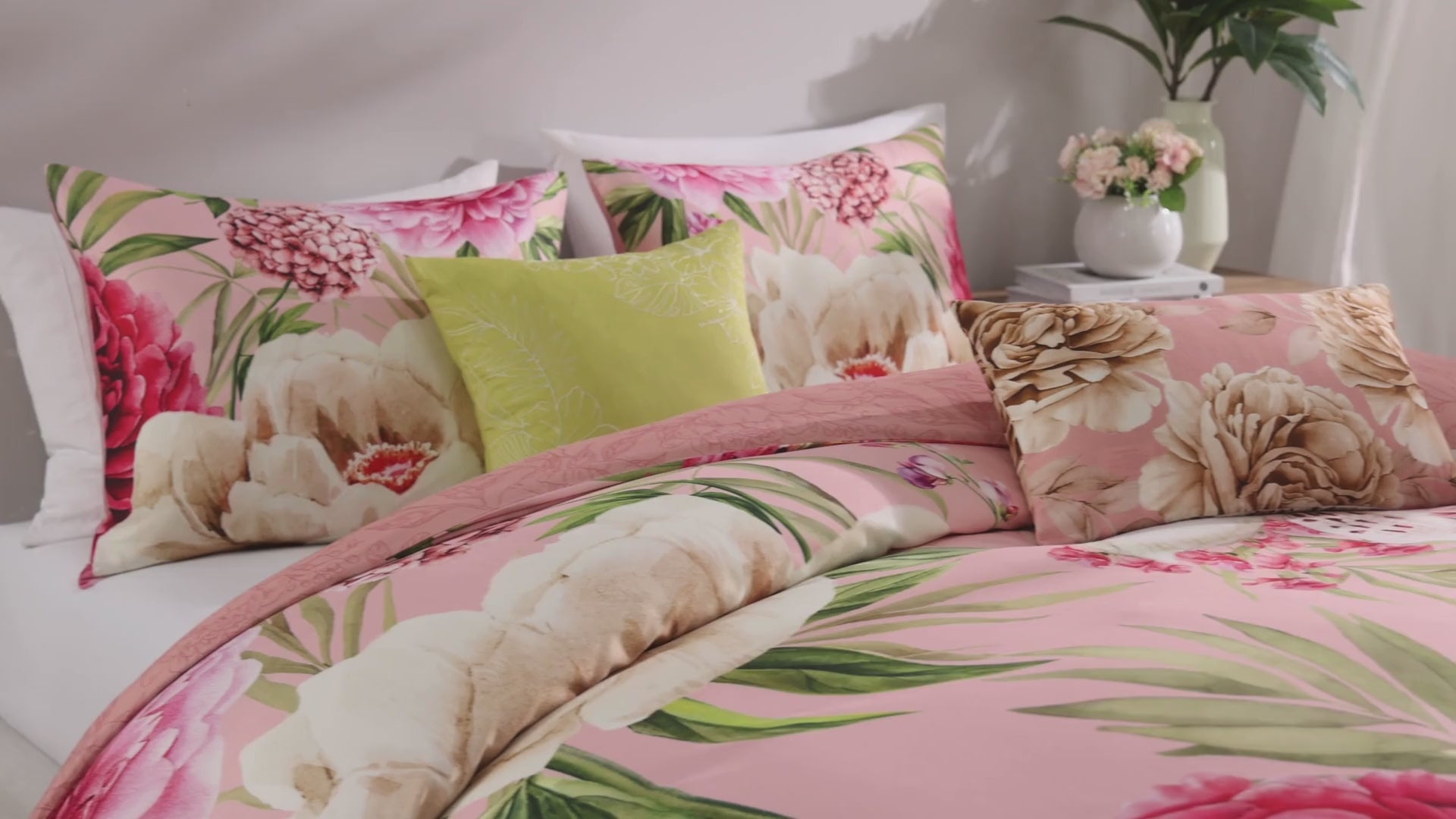 Latest Living Spring Forever 5 Piece Reversible Comforter Set