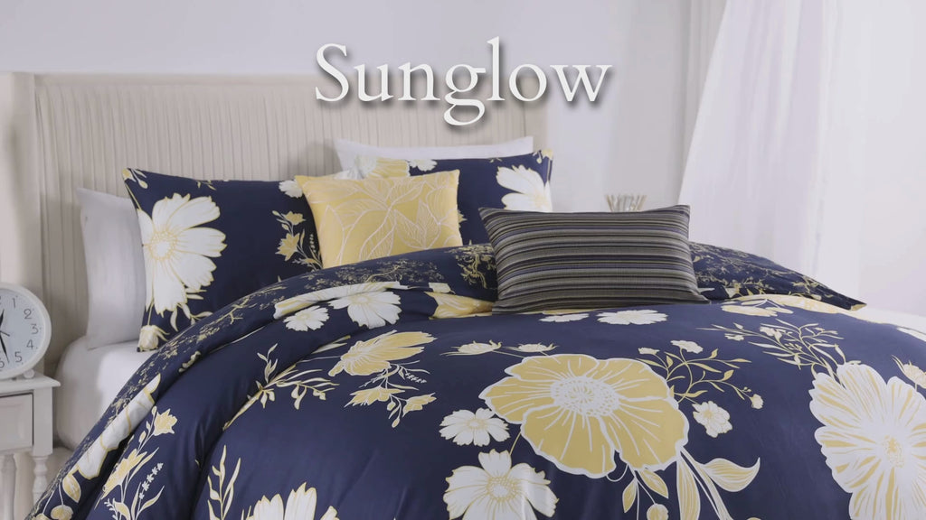 Latest Living Sunglow 5 Piece Reversible Comforter Set